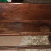 Antica panchetta in legno