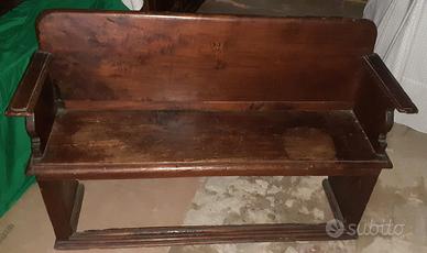 Antica panchetta in legno