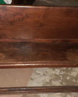 Antica panchetta in legno