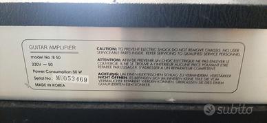 ROK AXE B50 amplificatore 50w per basso