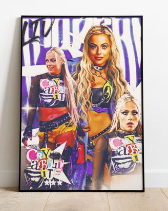 #405 - Poster Locandina WWE "Liv Morgan"