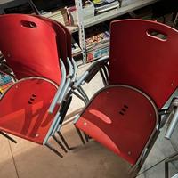 Lotto 6 Sedie Moderne --- MetAllO + LeGNo -