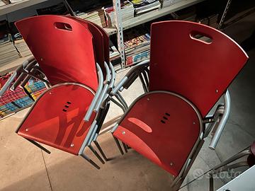 Lotto 6 Sedie Moderne --- MetAllO + LeGNo -
