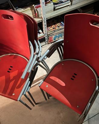 Lotto 6 Sedie Moderne --- MetAllO + LeGNo -