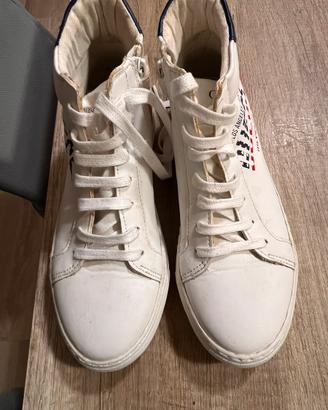 Sneakers Bianche High-Top Guess Boy