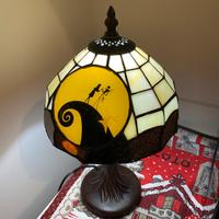 Lampada tiffany nightmare before christmas