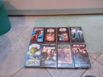 VHS usate funzionanti