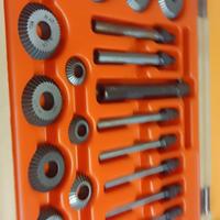 set frese piane per sedi valvola auto e moto