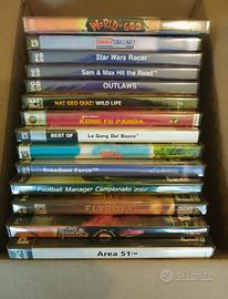 Lotto 14 giochi pc nuovi incellophanati