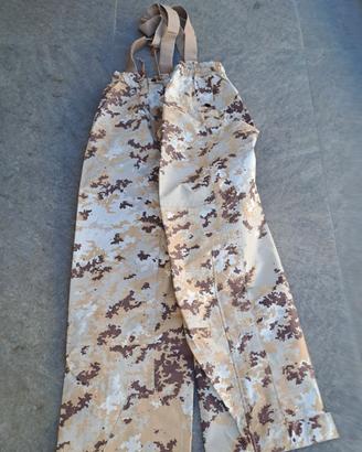 pantalone impermeabile militare tg 50 nuovo