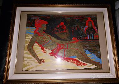 quadro serigrafia d'autore - FIUME