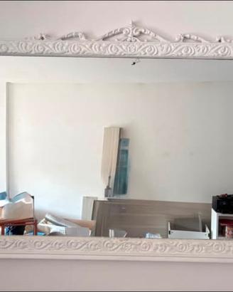 Specchiera grande stile shabby chic /barocco