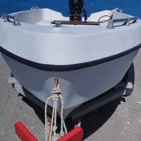 Barca 3,70 m. completa di tutto