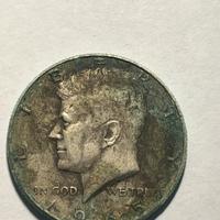 Mezzo dollaro con volto di Kennedy 1964