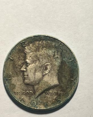 Mezzo dollaro con volto di Kennedy 1964