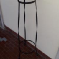 supporto per vaso da fiori in ferro robusto