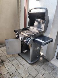 Barbecue Weber a gas metano