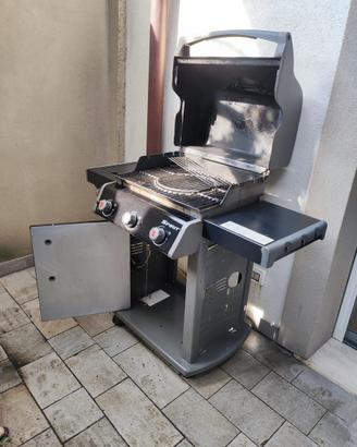 Barbecue Weber a gas metano