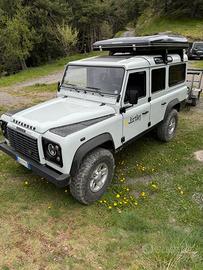 Defender 110 td5 allestito camper overland