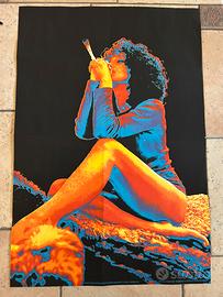 Poster psichedelico Vintage 1971 serigrafia