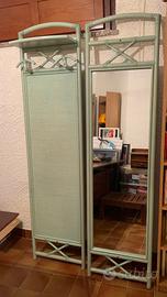 Mobile attaccapanni + specchiera + 2 mensole