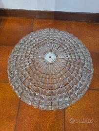 lampadario in vetro molto luminoso