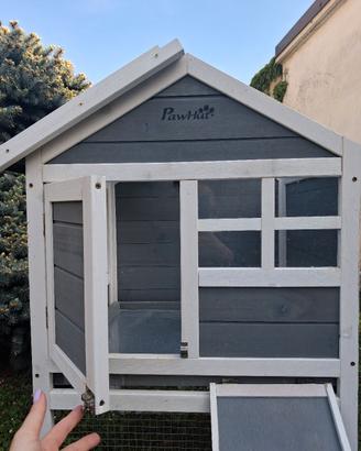  casetta   per polli, anatre, cavie oppure conigli