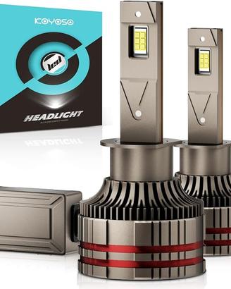 KOYOSO Lampadine H1 LED 160W 32000LM Kit Lampada S