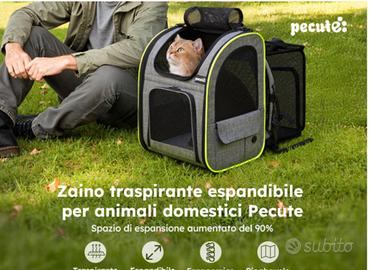 zaino per gatti o cani piccola taglia