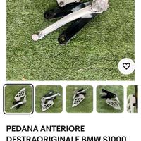 pedane moto bmw