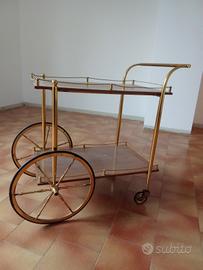 carrello vintage porta drink 