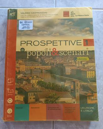 Libro scuola Prospettive di popoli e scenari 1