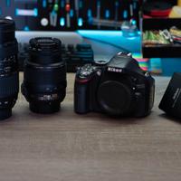 nikon d5200 con ottiche