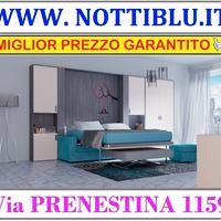 Letto a Scomparsa CONFOR2 piazze MATERASSO OMAGGIO