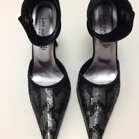 Scarpe da cerimonia con paillettes tg. 36