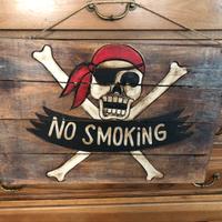 Cartello decorativo no smoking