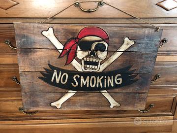 Cartello decorativo no smoking
