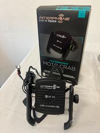 Supporto moto per cellulare con USB