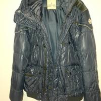 giubbotto Moncler blu scuro 