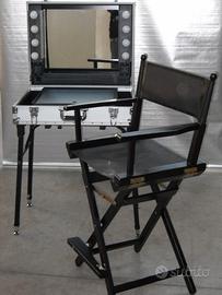 Valigetta con specchiera per trucco maquillage