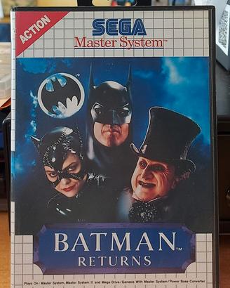 Batman returns Sega Master System completo 