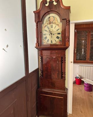 Orologio a pendolo inglese fine 1800 fase luna