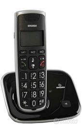 Brondi Bravo Gold Telefono Cordless Colore: Ne