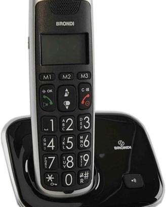 Brondi Bravo Gold Telefono Cordless Colore: Ne