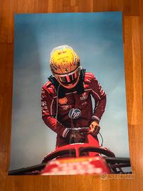Poster Louis Hamilton Ferrari F1 