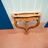 Consolle in legno  stile rococo Francia 1870 antic