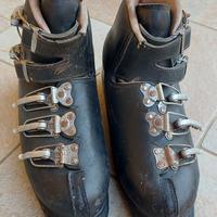 scarponi sci vintage