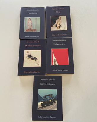 5 Libri Alessandro Robecchi - Serie Monterossi