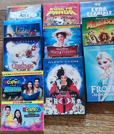 DISNEY LOTTO 11 DVD ORIGINALI Frozen, Aladdin etc.