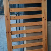 Rete il legno doghe larghe